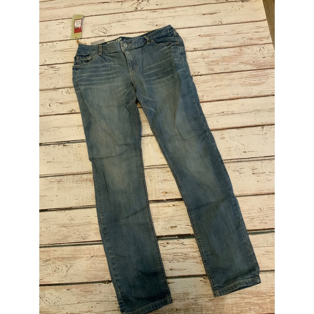 Mossimo Supply Co Womens Skinny Jeans Medium Wash Low Rise Size 15L NWT